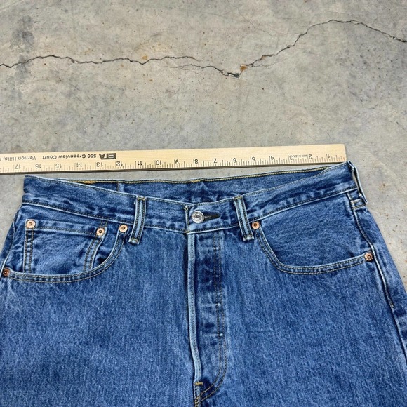 Levi's Blue Jean Shorts for Men - Picture 5 of 10